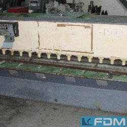 Blechbearbeitung / Scheren / Biegen / Richten - Tafelschere - hydraulisch - LVD MVN 31/4