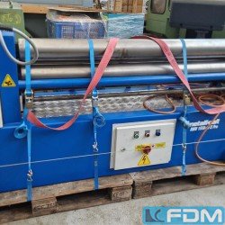 Blechbiegemaschine - 3 Walzen - METALLKRAFT RBM 1550-40 E Pro