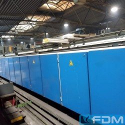 continuous oven - MAHLER Typ DLE 1300/150/11250, linke Ausführung