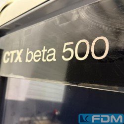 CNC Lathe - GILDEMEISTER CTX beta 500 V4 ergoline