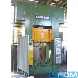 hydraulische Doppelständer (zieh) presse - LAUFFER RAU 320 (UVV)