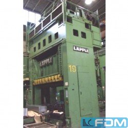 hydraulische Doppelständer (zieh) presse - LAEPPLE SE 500 (UVV)