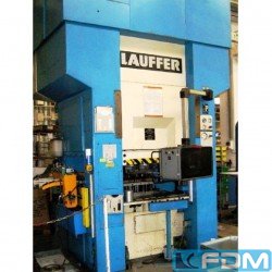 Pressen und Stanzautomaten - hydraulische Doppelständer (zieh) presse - LAUFFER RPN 200 (UVV)
