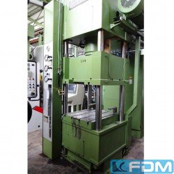 hydraulische Doppelständer (zieh) presse - DUNKES HS 4 - 100 (UVV)