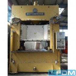 hydraulische Doppelst&auml;nder (zieh) presse - DIEFFENBACHER PD 500 (UVV)