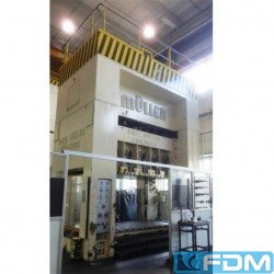 hydraulische Doppelst&auml;nder (zieh) presse - M&Uuml;LLER ZE 800-35.2.1