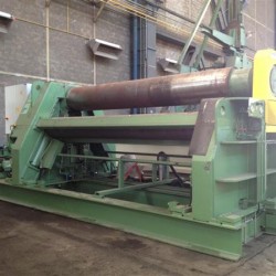 Blechrundbiegemaschine - 4 Walzen - HAEUSLER VRM-hy 4000x30/35