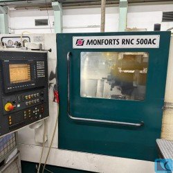CNC Turning- and Milling Center - MONFORTS RNC 500 AC