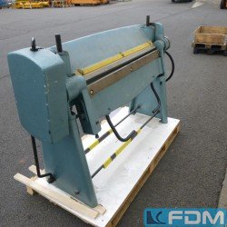 Schwenkbiegemaschine - WMW SBM 1000-1