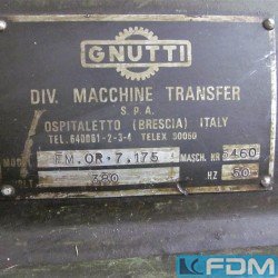 Transfermaschine - GNUTTI FM OR 7.175