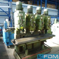 Transportsysteme - Reihenbohrmaschine - WMW Saalfeld BKR 4 x16
