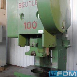 Eccentric Press - Single Column - BEUTLER PDR 100