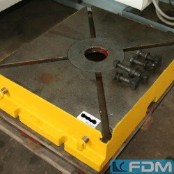 bolster plate - WMW 810 x 690 x 190