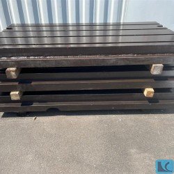 bolster plate - UNBEKANNT / UNKNOWN AP 2000 x1000 x180 (Nr.1-3)