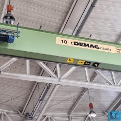 verschiedene Einrichtungen - Brückenlaufkran - Einträger - Demag - Mannesmann EHK 10000-21000