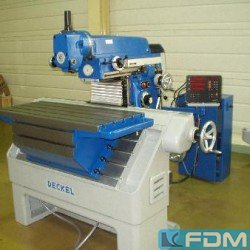 Material feed - Granulat converyor equipment - DECKEL FP 3 L