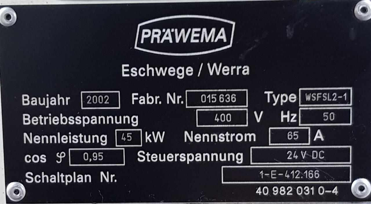 PRÄWEMA WSFSL2-1 - Zahnkantenentgratmaschine - HD-Maschinen | Ihr ...
