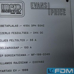 Kurbelwellenfinishmaschine - Impco Machine Tools Evans & Price MF-198-2049
