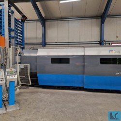 Laser Cutting Machine - PRIMA POWER PLATINO FIBER 1530 IPG YLS 4000 10 x pallet compakt tower