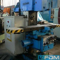 Knee-and-Column Milling Machine - univ. - UNION-BIELEFELD USF 4