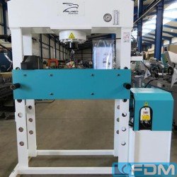 Pressen und Stanzautomaten - hydraulische Werkstattpresse - FALKEN DPM 1040/60