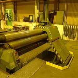 Sheet metal working / shaeres / bending - Plate Bending Machine - 4 Rolls - ROUNDO PAS 340