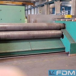 Blechbearbeitung/Scheren/Biegen/Richten/ - Blechbiegemaschine - 3 Walzen - Schaefer SRM HY