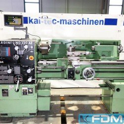 Drehmaschinen - Leit- und Zugspindeldrehmaschine - Nardini ND 220 AE