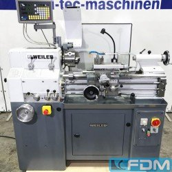 Leit- und Zugspindeldrehmaschine - Weiler / L + Z Drehmaschine Praktikant 500 R / Teil&uuml;berholt