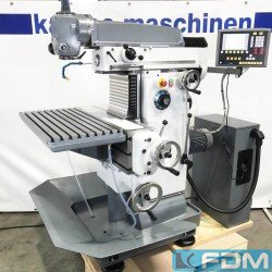 Tool Room Milling Machine - Universal - Deckel / Werkzeugfräsmaschine FP 3