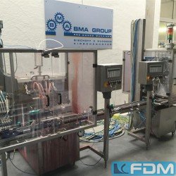 Liquid filling and closing plant for vials/bottles - Kugler (Optima) K 54 R/K 708-1