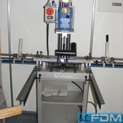 Boring machine for fittings - GÖTZINGER OBM 1