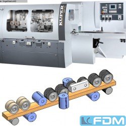 4 side moulder - KUPER SWT XL-5 mit Steuerung