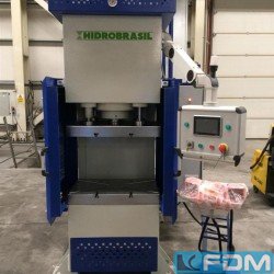 Single Column Press - Hydraulic - Hidrobrasil 100T-C-Ständerpresse-800x500mm
