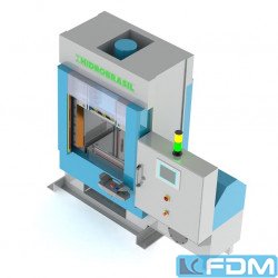 hydraulische Doppelständer (zieh) presse - Hidrobrasil 160T Heizpresse, hydraulisch