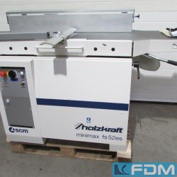 Abricht- und Dickenhobelmaschine - SCM / minimax / Holzkraft fs 52es TERSA