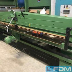 Veneer guillotine - Mayer FS 3