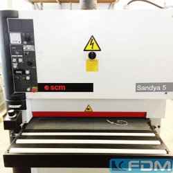 Wide belt sander - SCM Sandya 5 RCS