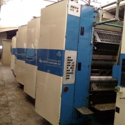 Printing machinery, copying systems - Digital printing machines - Web offset printing press KBA Compacta C60