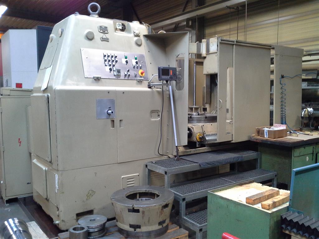 Gear Hobbing Machine Horizontal WMW MODUL ZFWZ 1250/3 Ambold