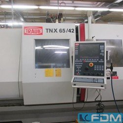 Lathes - CNC Turning- and Milling Center - TRAUB TNX 65/42