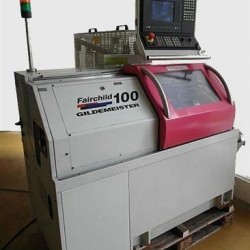 Drehmaschinen - CNC Drehmaschine - GILDEMEISTER Fairchild 100 / Sinumerik 810D