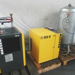 Maschinenzubehör etc. - Schraubenkompressor - KAESER SX 6 / TA 5