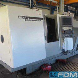 Lathes - CNC Turning- and Milling Center - GILDEMEISTER CTX 410 V3 / C-Achse,angetr.Wk