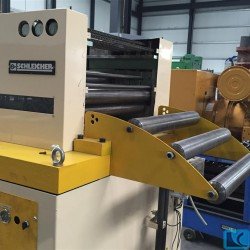 Blechbearbeitung / Scheren / Biegen / Richten - Richtmaschine - Schleicher RML 6-70/160