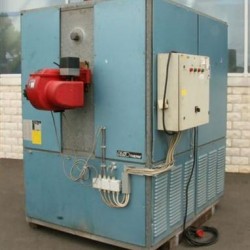 Entsorgung, Lufttechnik, Absaugen, Zerkleinern, Brikettieren - Warmluftofen - AL-KO THERM GMBH HDS 240