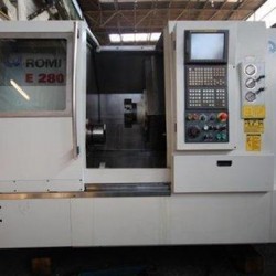 Drehmaschinen - CNC Drehmaschine - ROMI E 280