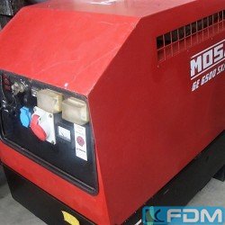 Supply Machines - power generator - MOSA GE 6500 SX/GS- EAS