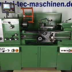Drehmaschinen - Leit- und Zugspindeldrehmaschine - WEILER Condor 81