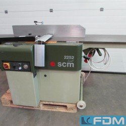 Hobeln - Abricht- und Dickenhobelmaschine - SCM 2252